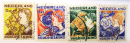 Netherlands  1932  Foor  Het  Kind  4 V  Used - Gebruikt