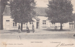 'S-GRAVENWEZEL SCHILDE 1904 CAFÉ 'T KEIZERSHOF - KLEINE ANIMATIE - HOELEN KAPELLEN 331 - Schilde