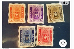 Albania Segnatasse 5 Val Mnh** - Albanien