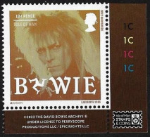 2022 - ISOLA DI MAN / ISLE OF MAN - EUROPA CEPT - MITI E LEGGENDE / MYTHS AND LEGENDS - DAVID BOWIE ACTOR. MNH - 2022
