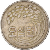 Monnaie, Corée Du Sud, 50 Won, 1973 - Corée Du Sud