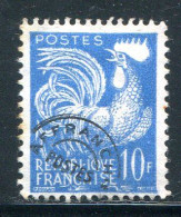 FRANCE- Préoblitéré Y&T N°110- Oblitéré - 1953-1960