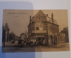 Carte  Postale     DE Landrecies  Restaurant  Genevois  1926 - Landrecies