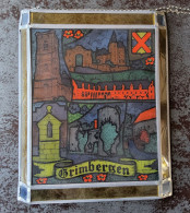 Grimbergen, Glas In Lood 1976 - Vidrio & Cristal