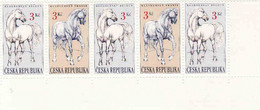 Czech Republic 1996, Mi 122 - 123, Horse, MNH, Unused - Neufs