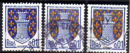 VARIETES Sur TIMBRES FRANCE OBLITERE N° 1351A - Oblitérés