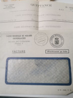 Enveloppe +Quittung +Reçu, Caisse Maladie Grevenmacher 1951 - Cartas & Documentos