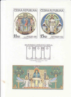 Czech Republic 1999, MI 235 - 236, Beuron Art School, Ungebraucht, Nepouzitá - Unused Stamps