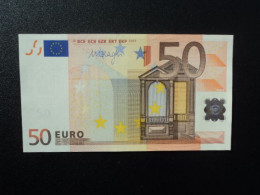 ITALIE : 50 €   2002   Signature  M.DRAGHI  Lettre S Imprimeur J095G1      NEUF * - 50 Euro