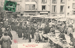 Clermont Ferrand * La Place Du Mazet * Marché Foire * Coiffeur Parfumeur * Charcuterie SOUCHAL - Clermont Ferrand