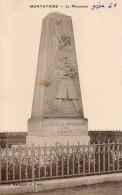 CPA 60 - MONTATAIRE - Le Monument  -  Dos Vierge - Montataire