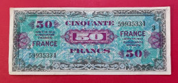 Beau Billet Du Trésor, 50 Francs Verso France, Série 3. Etat TTB - Other & Unclassified