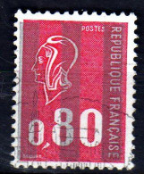 VARIETES Sur TIMBRES FRANCE N° 1816  OBLITERE : Bandes Phosphores Très Teintées - Used Stamps