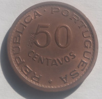 50 Centavos 1970 Timor (Prova Incusa) - Timor
