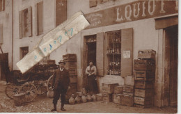 LORIOL Sur DROME - Marchand De Vins Fins , Spiritueux Et Liqueurs L . QUIOT  (  Carte Photo ) - Loriol