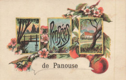 48 - LOZÈRE - PANOUSE - Carte Fantaisie Ancienne "pensées De" - 10064 - Gandrieux Saint Amans