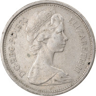 Monnaie, Grande-Bretagne, Elizabeth II, 5 New Pence, 1970, TTB, Copper-nickel - 5 Pence & 5 New Pence