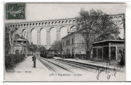 13-ROQUEFAVOUR-LA  GARE  REF1154 - Roquefavour