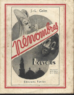 J.L GALET - PENOMBRES - ED. FANLAC - 1945 - Fantastic