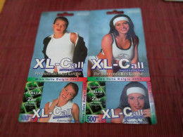 Xl Call Mis Italia  500 Bef With Folder Used - [2] Prepaid & Refill Cards