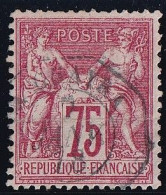 France N°71 - Oblitéré La Guayra - TB - 1876-1878 Sage (Type I)