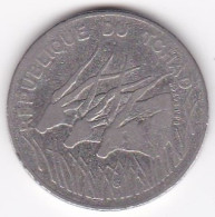 République Du Tchad 100 Francs 1982, Cupro Nickel , KM# 3 - Chad