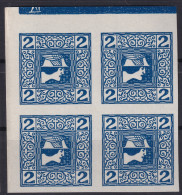 AUSTRIA 1910 - MNH - ANK 157z - Block Of 4 - Ongebruikt