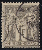 France N°72 - Oblitéré - TB - 1876-1878 Sage (Typ I)