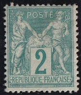 France N°74 - Neuf * Avec Charnière - TB - 1876-1898 Sage (Type II)