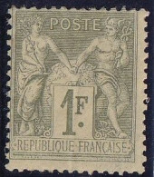 France N°82 - Neuf * Avec Charnière - TB - 1876-1898 Sage (Type II)