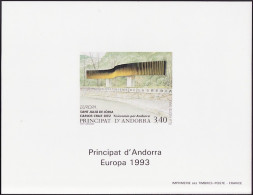 Andorre Français - Andorra épreuve 1993 Y&T N°EL431 - Michel N°DP452 *** - 3,40f EUROPA - Briefe U. Dokumente