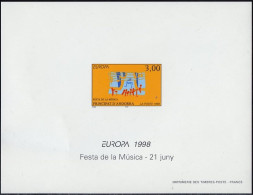 Andorre Français - Andorra épreuve 1998 Y&T N°EL504 - Michel N°DP525 *** - 3f EUROPA - Covers & Documents