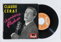 24481 EP 45 Giri 7" - Claude Cérat - Chansons Flashes - Polydor 1961 - Disco & Pop