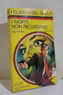 I116862 Classici Giallo Mondadori 66 - Day Keene - I Morti Non Ricordano - 1969 - Politieromans En Thrillers