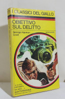 I116866 Classici Giallo Mondadori 171 - G. H Coxe - Obiettivo Sul Delitto - 1973 - Policiers Et Thrillers