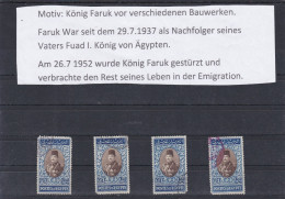 ÄGYPTEN - EGYPT - EGYPTIAN - EGITTO - REGIERENDE MONARCHIE - KÖNIG FARUK PORTRÄT 1944 - Used Stamps