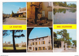 84 LA BESTIDE DES JOURDANS Vers Pertuis N°2028 Restaurant Auberge Du Cheval Blanc En 6 Vues De 1974 Renault 4L - Pertuis