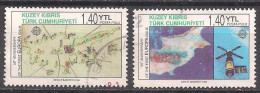 Zypern Türk. (2006)  Mi.Nr.  630 + 631  Gest. / Used (10he01) - Usados