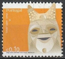 Portugal, 2005 - Máscaras De Portugal, €0,10 -|- Mundifil - 3198 - Used Stamps