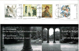 1998 B30 (2741-2744)( Ieper) Postfris Met Filatelistische Stempel / MNH Avec Cachet Philatéliques : Kunst / Beaux-arts - 1953-2006 Moderne [B]