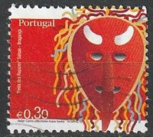 Portugal, 2005 - Máscaras De Portugal, €0,30 -|- Mundifil - 3199 - Oblitérés