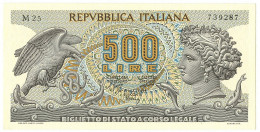 500 LIRE BIGLIETTO DI STATO ARETUSA 23/02/1970 FDS-/FDS - Autres & Non Classés