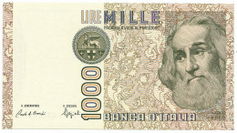 1000 LIRE MARCO POLO SERIE SOSTITUTIVA XF 09/05/1991 FDS-/FDS - Altri & Non Classificati