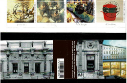 2001 B37 (3004-3007)( Brux/Brus) Postfris Met Filatelistische Stempel / MNH Avec Cachet Philatéliques : Kunst / Beaux-ar - 1953-2006 Modernos [B]