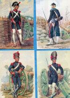 4 SUPERBES  Cartes Neuves "DRAGUIGNAN"musée Du Canon  Et Artilleries-1775+1870+1815+1805 - Collections & Lots