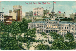 NEW YORK , NY - City Hall Park - Parcs & Jardins