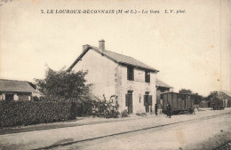 49 - MAINE ET LOIRE - LE LOUROUX-BÉCONNAIS - La Gare - L.V, Phot. - Superbe - 10258 - Le Louroux Beconnais