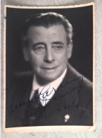 Autografo Su Foto Attore Luigi Carini San Remo 1939 - Cremona - Periodo Fascista - Acteurs & Comédiens