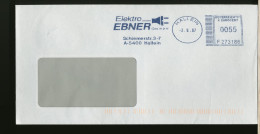 AUSTRIA OSTERREICH - EMA -   HALLEIN -  ELEKTRO EBNER - Macchine Per Obliterare (EMA)