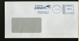 AUSTRIA OSTERREICH - EMA -   HALLEIN -  ELEKTRO EBNER - Machines à Affranchir (EMA)